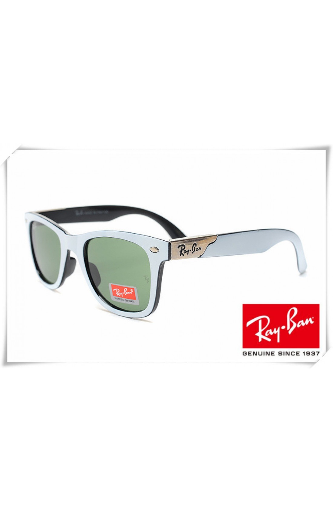 black and white ray ban glasses