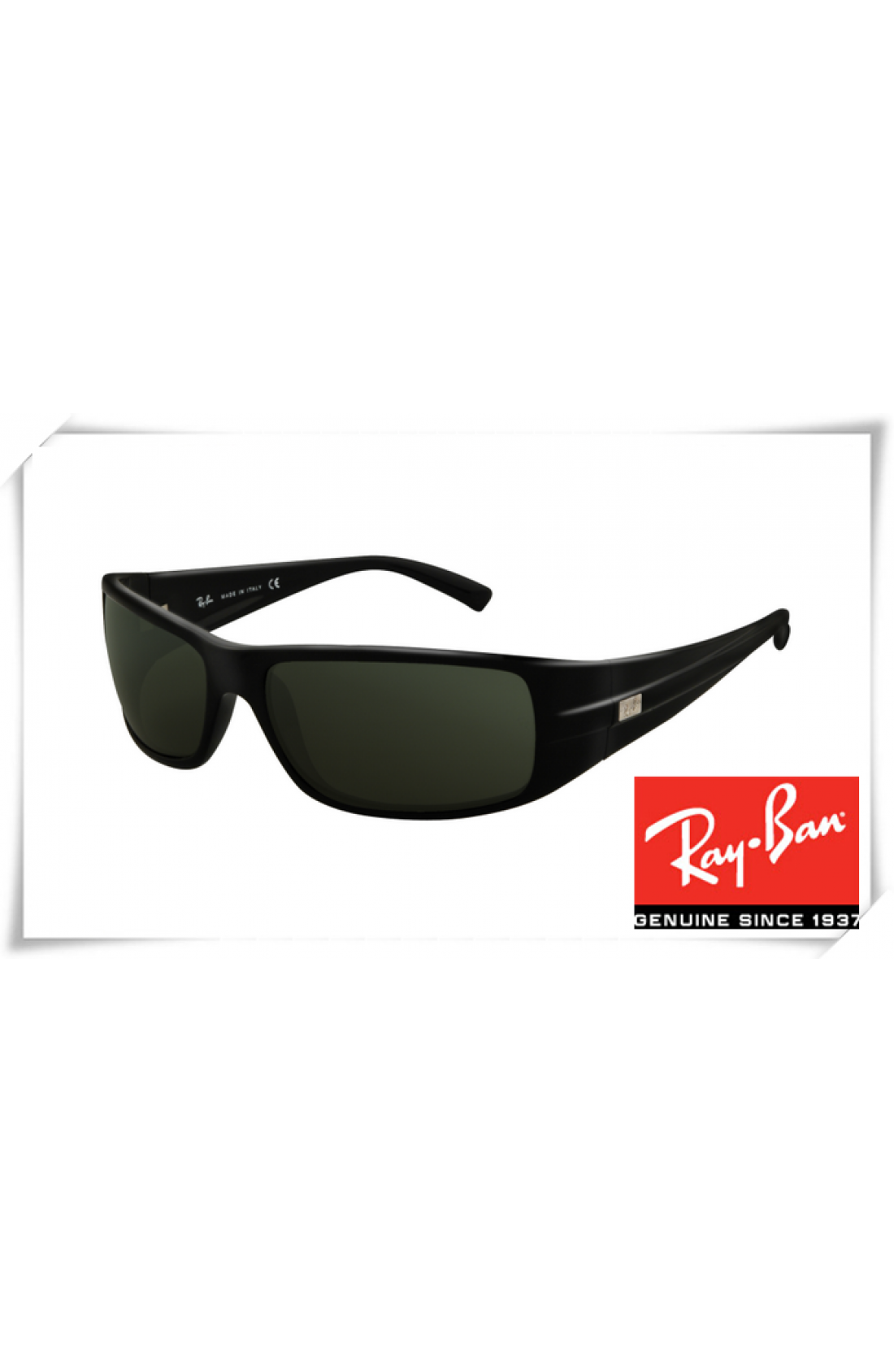 Fake Ray Ban RB4057 Sunglasses Black 
