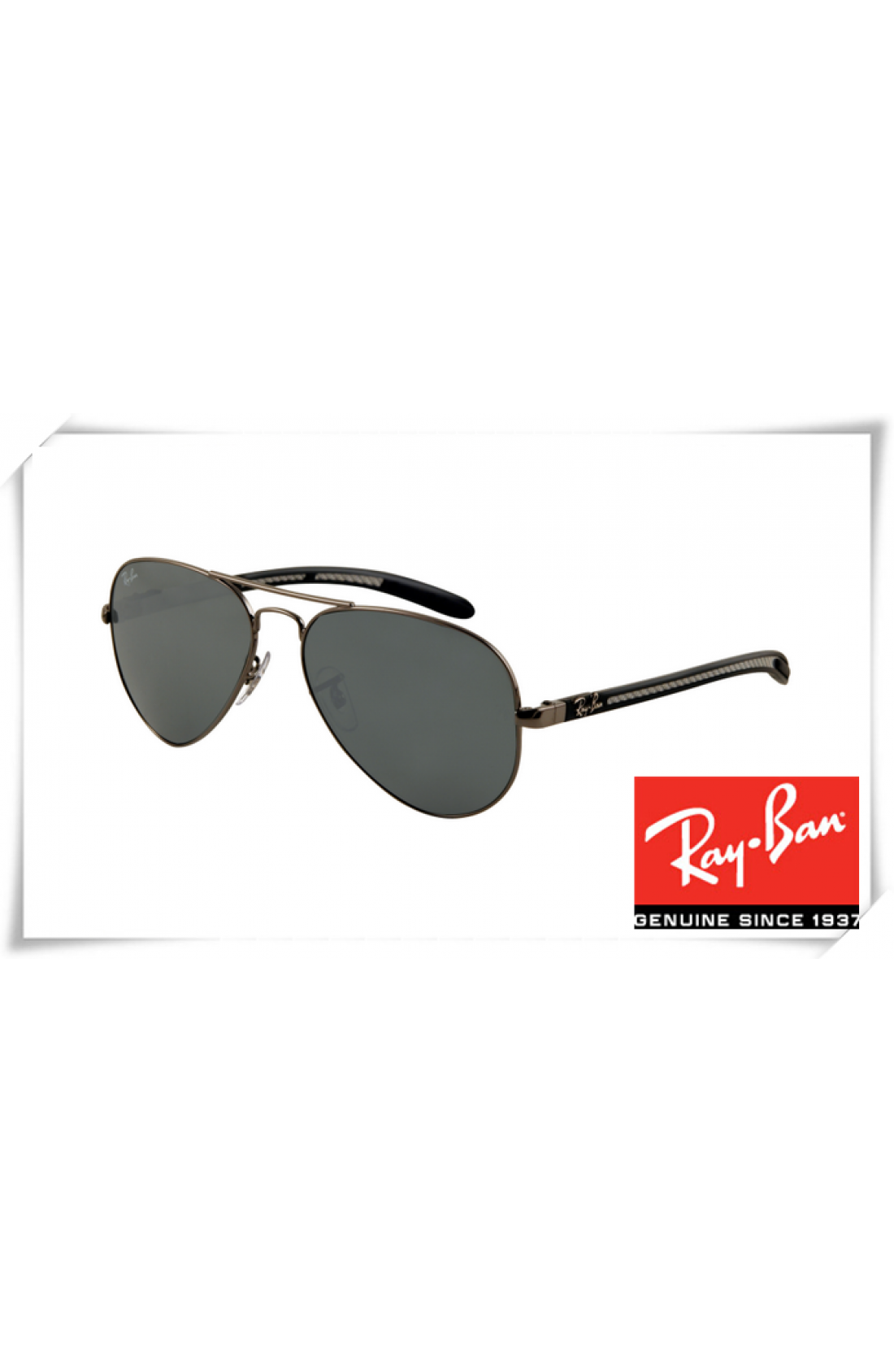 ray ban rb8307 aviator tech sunglasses
