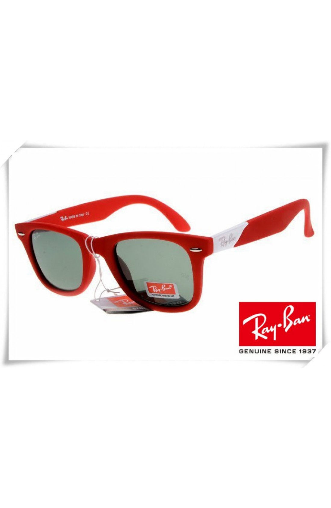 ray ban sunglasses red frame