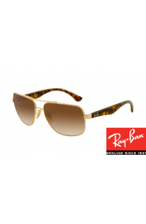 ray ban rb3483 gold